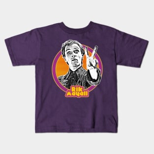 Rik Mayall // Retro Fan Design Kids T-Shirt